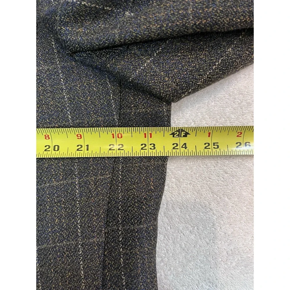 Vinceli Windsor Italian Lambswool 44R‎ Sport Coat Blazer Prince Of Wales Check